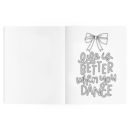 Dance is Magic Coloring Book