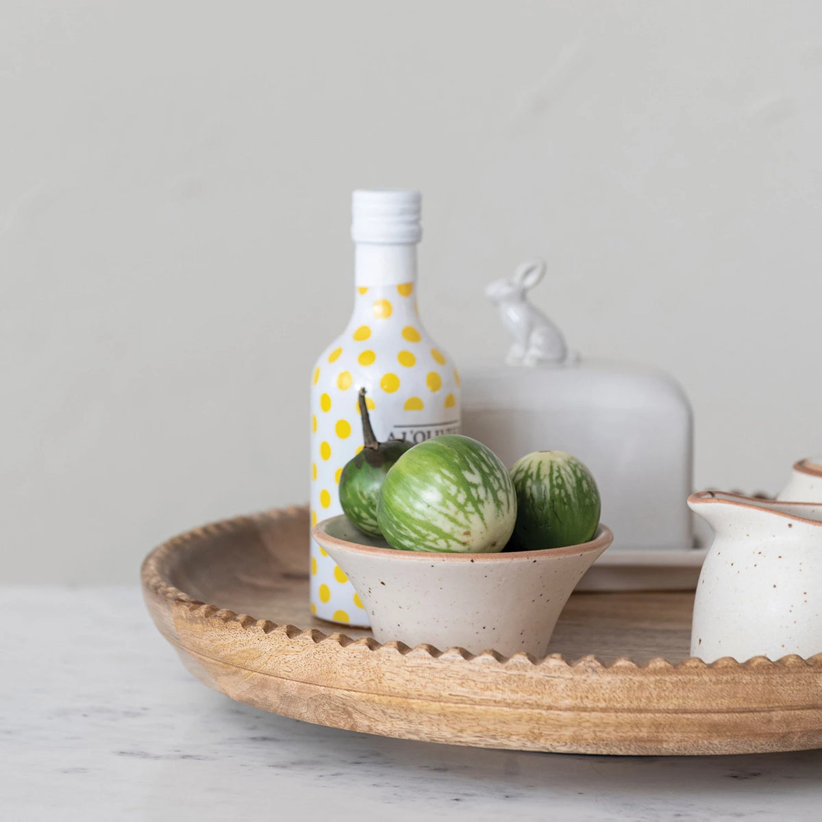 Mango Wood Lazy Susan