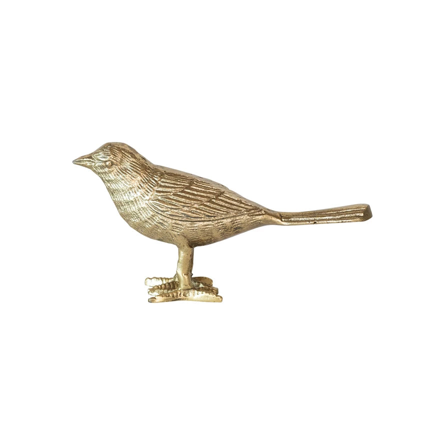 Cast Aluminum Gold Bird