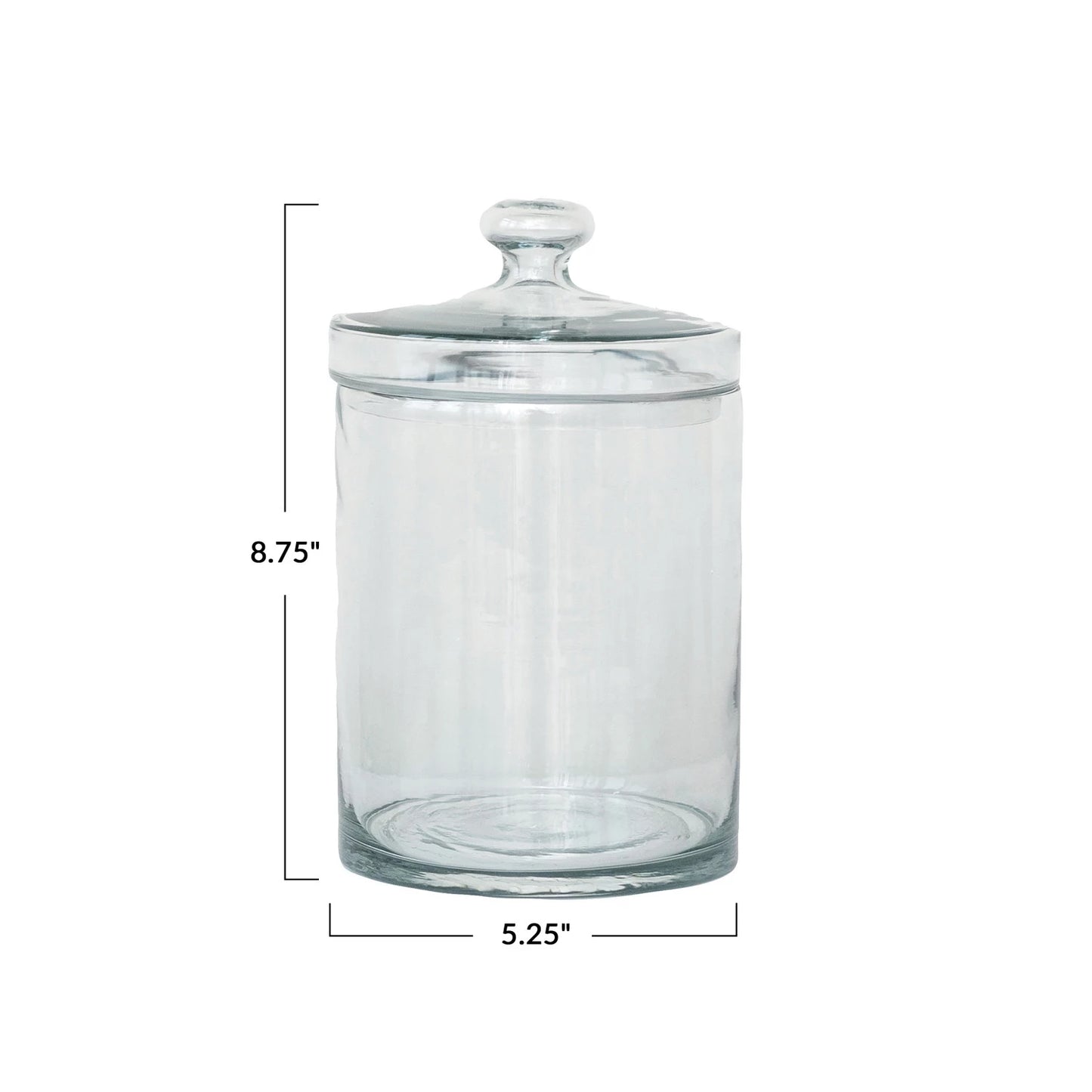 7 Cup Glass Jar w/Lid