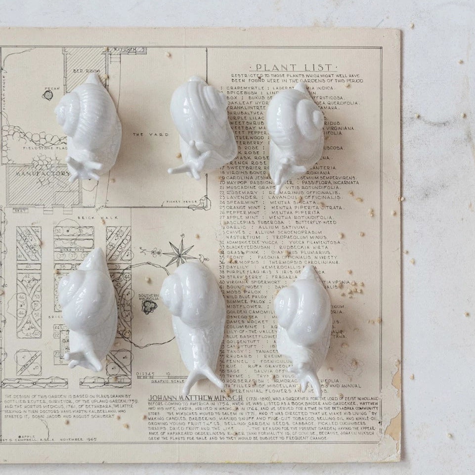 Stoneware Snails