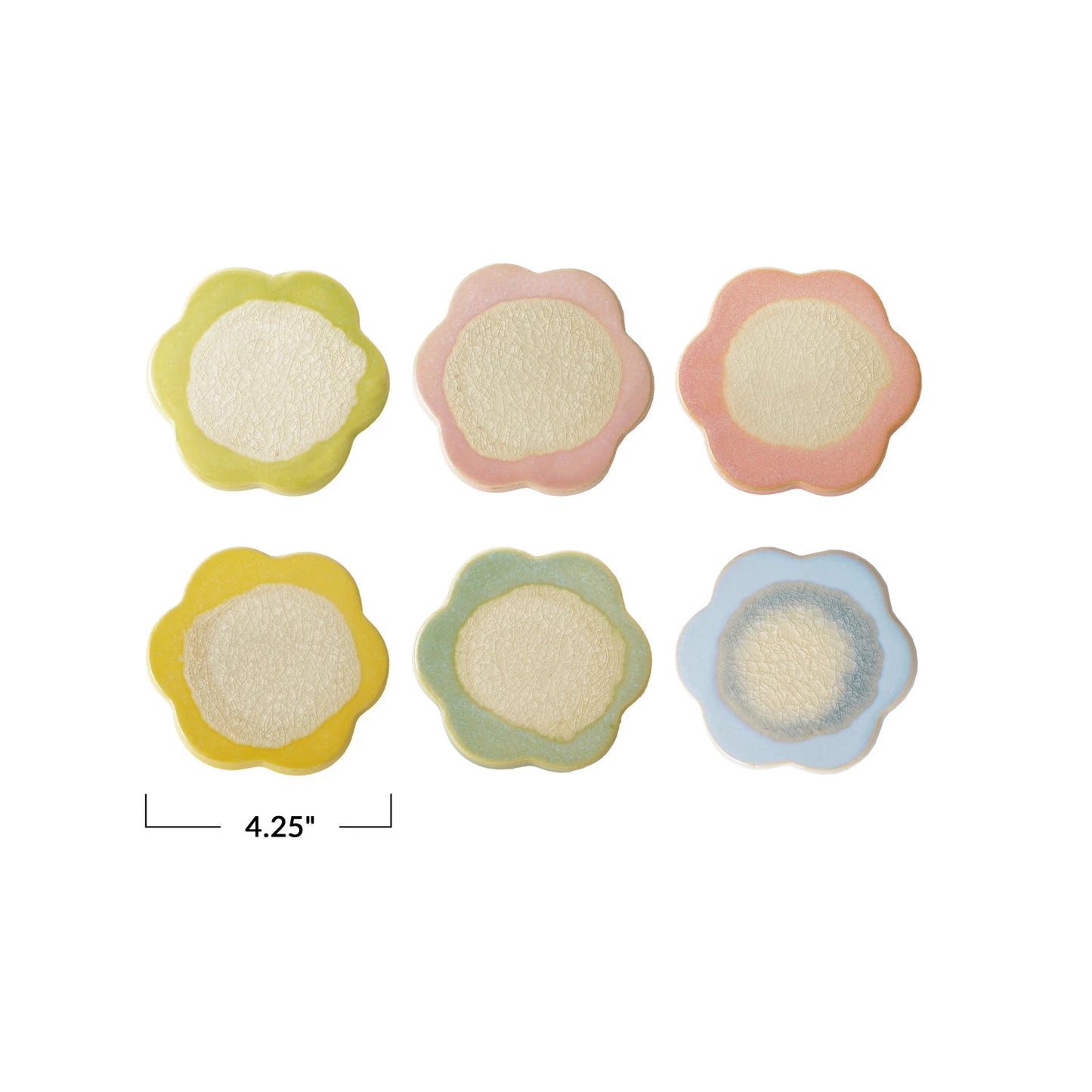 Stoneware Flower Trivet