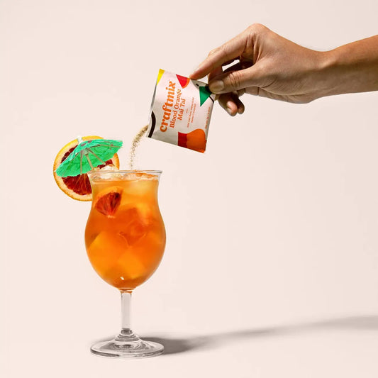 Blood Orange Mai Tai Cocktail | Mocktail Mixer