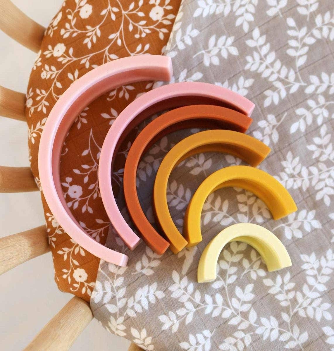 Sunset Rainbow Stacking Toy