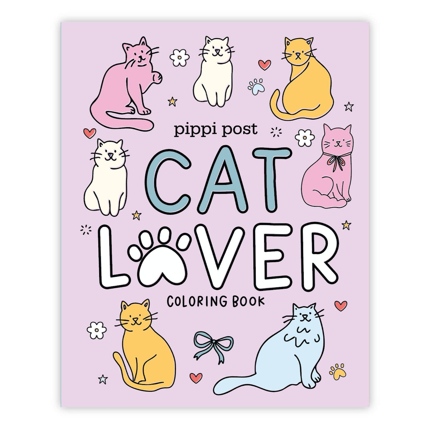 Cat Lover Coloring Book