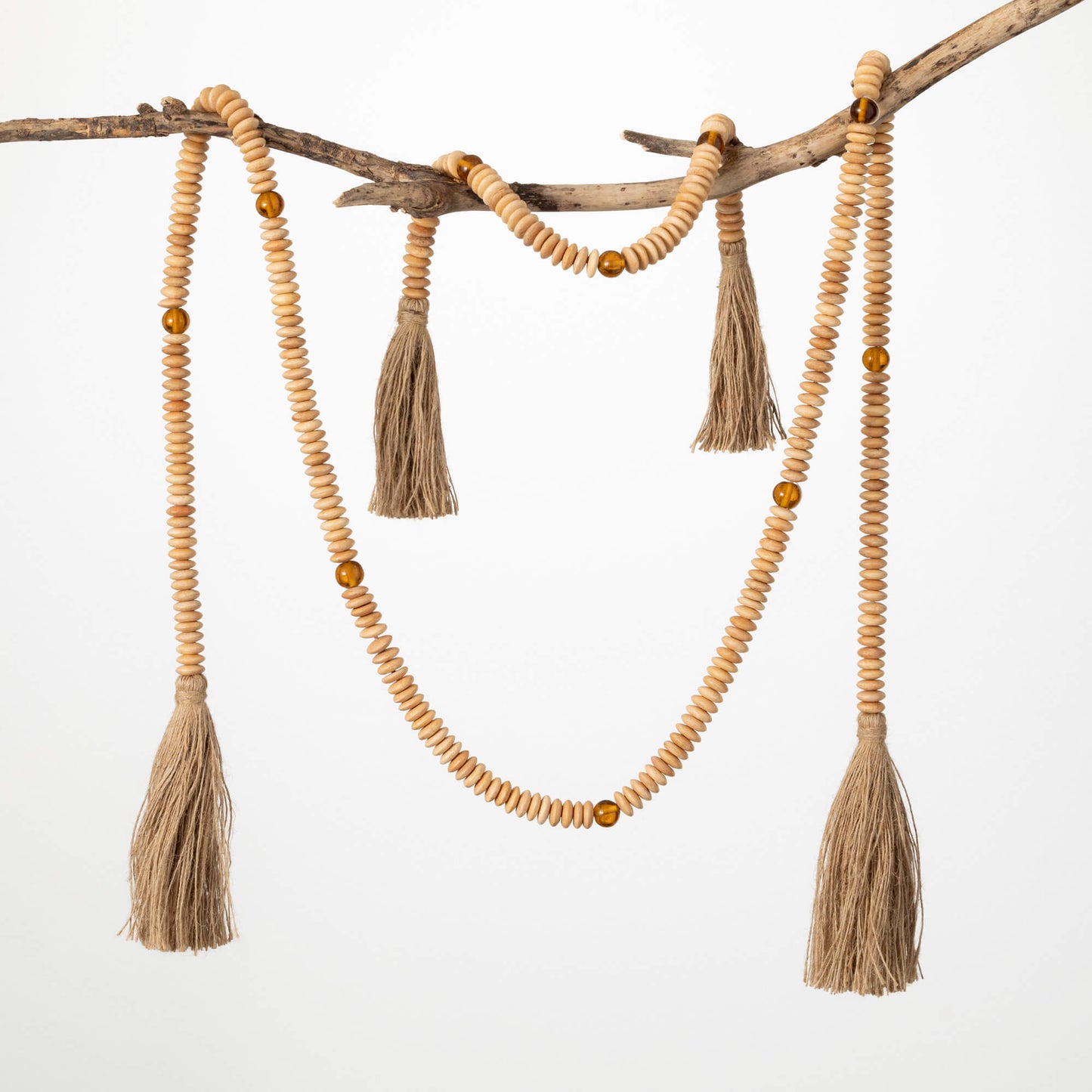 Amber Bead Garland