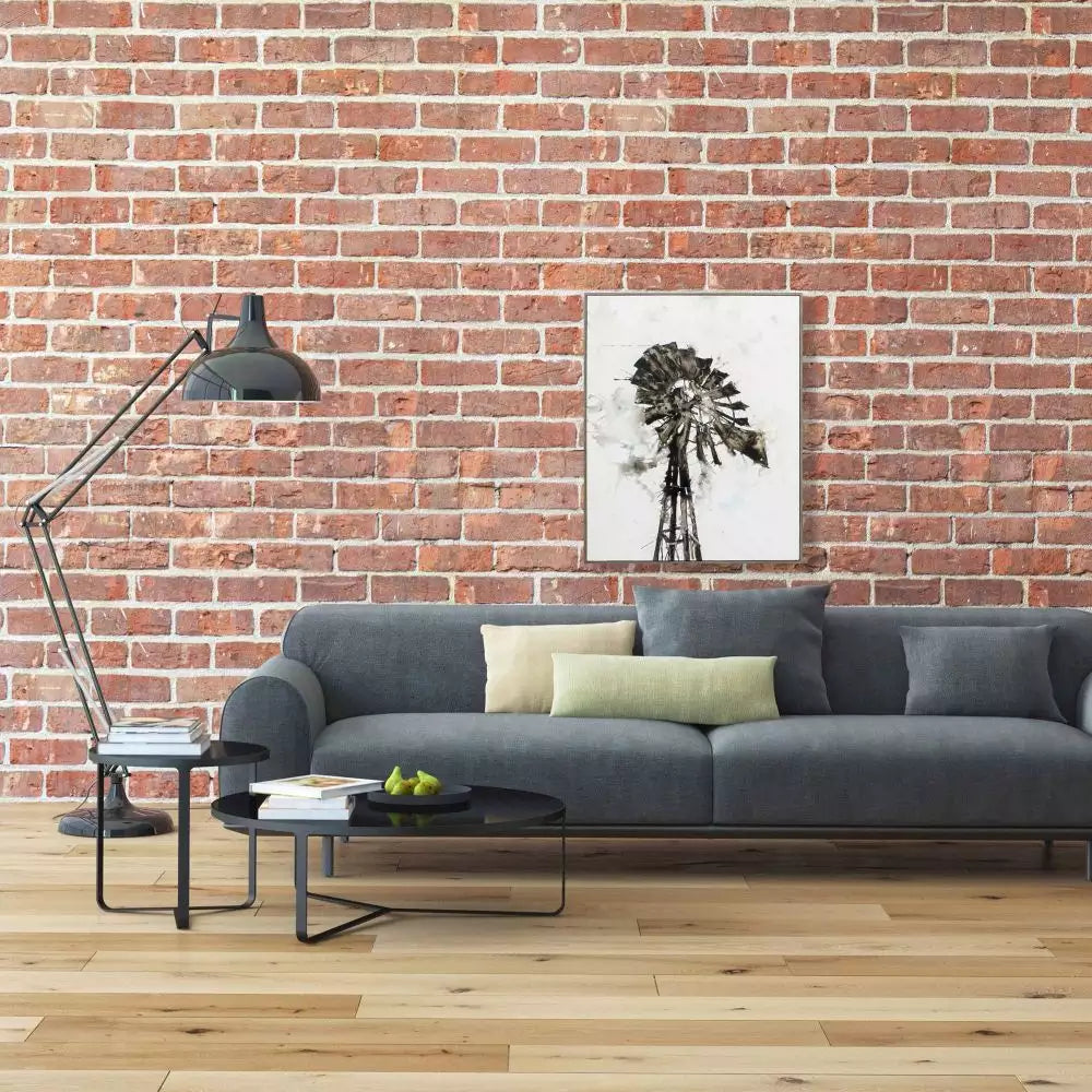 Watercolor Windmill Wall Art