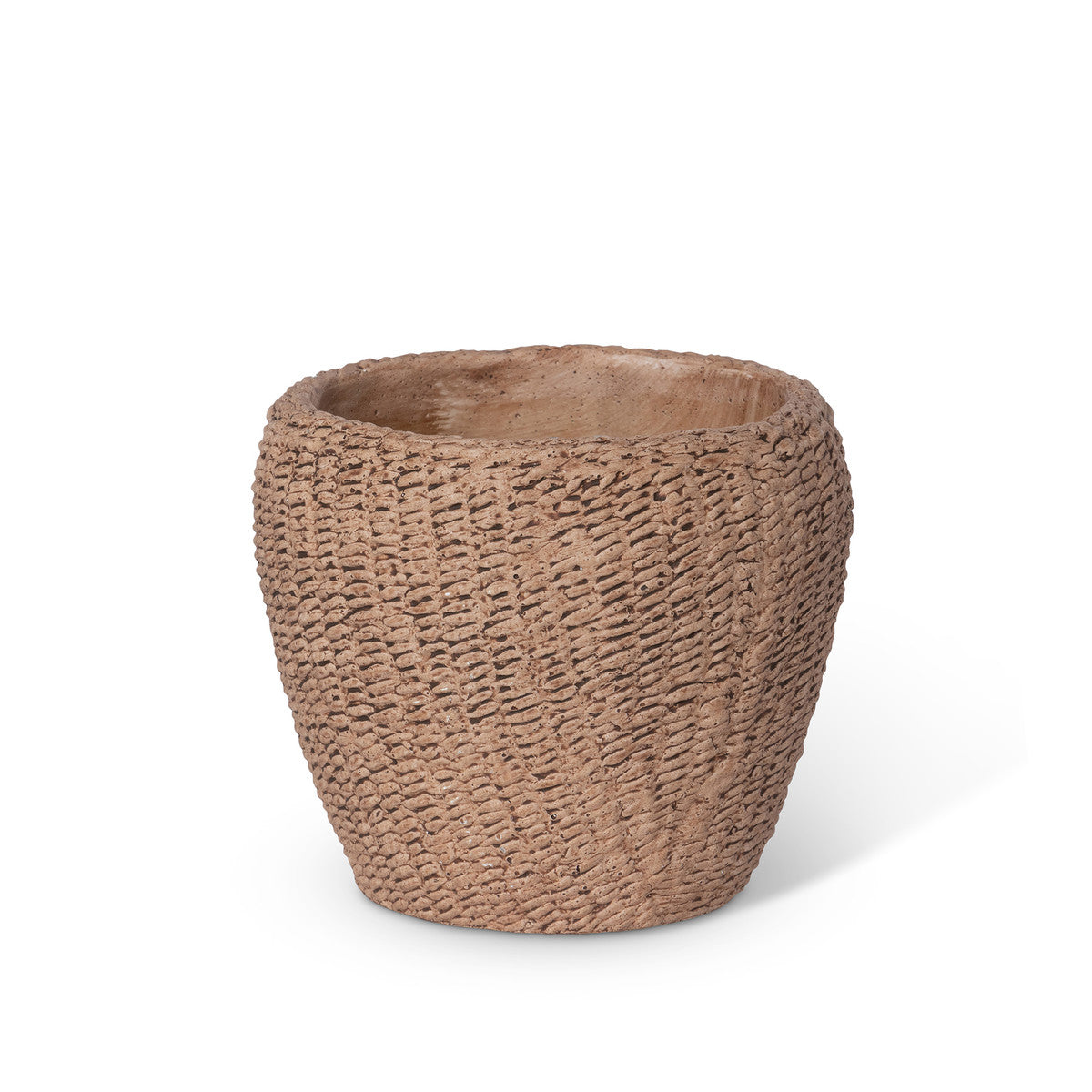 Seagrass Cement Pot