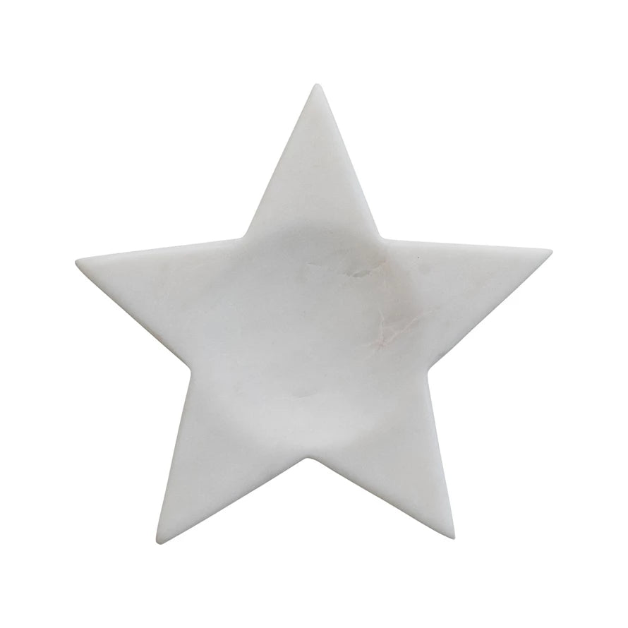 Marble Star Shaped Spoon Rest