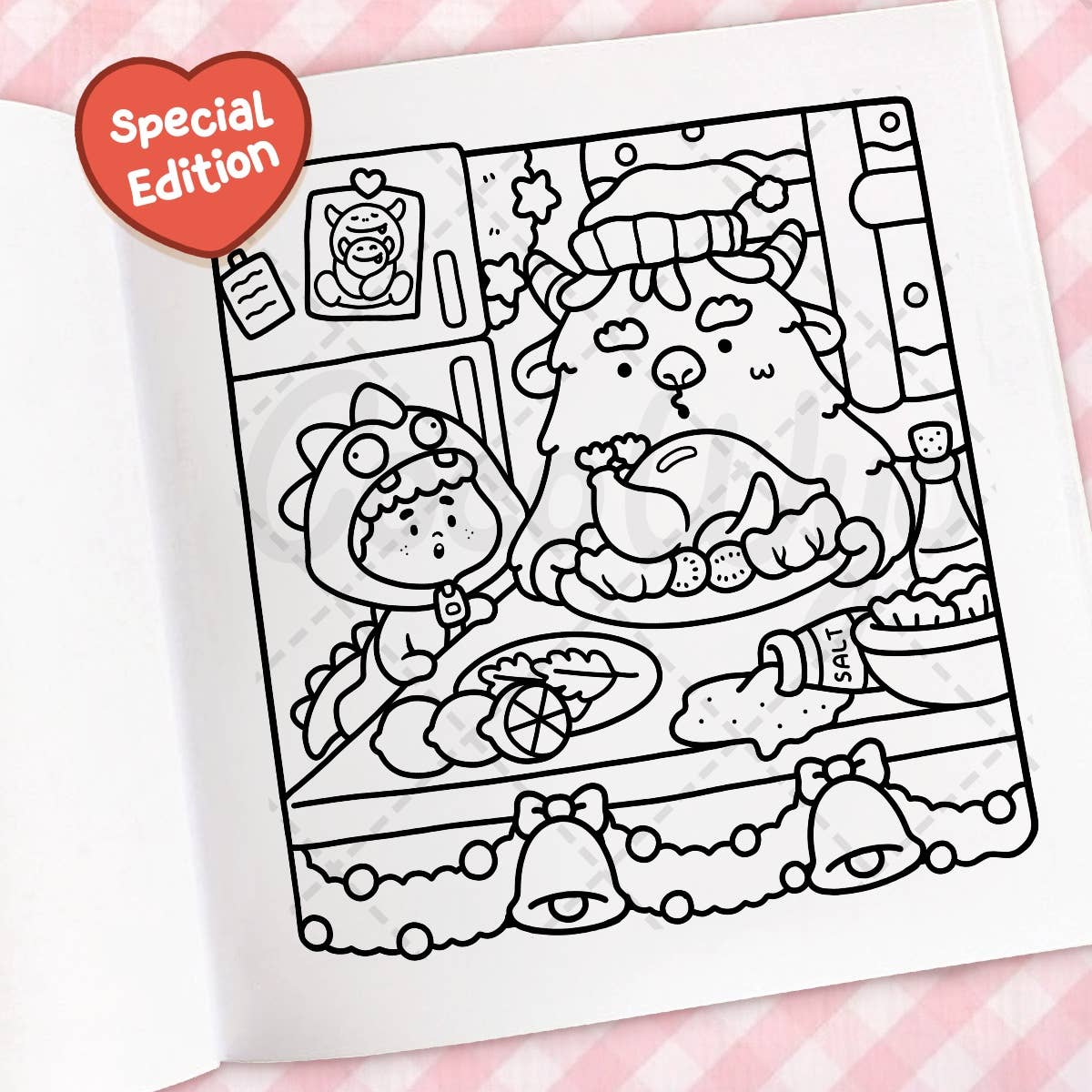 Cozy Christmas Coloring Book