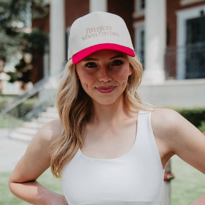 I'm Nicer When I'm Tan Hat