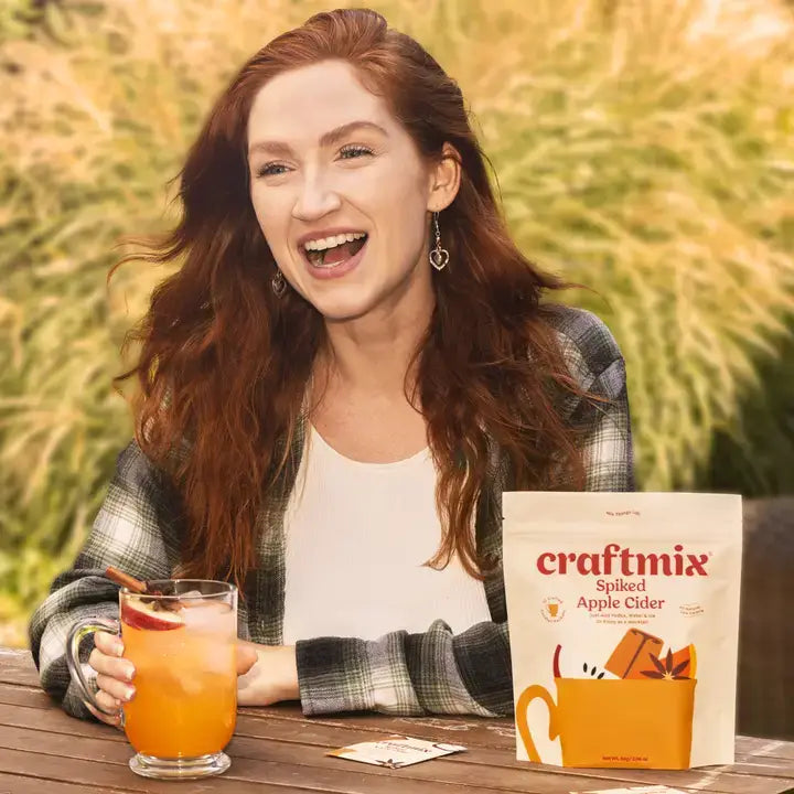 Spiked Apple Cider Cocktail | Mocktail Mixer