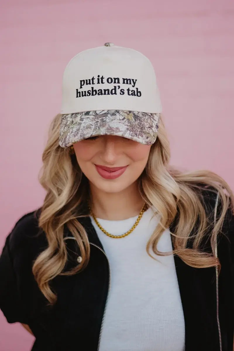 Put It On My Husband's Tab Hat