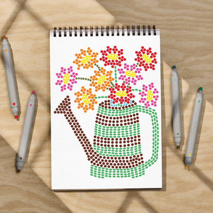 Secret Garden FlowArt - Stamp by Shape