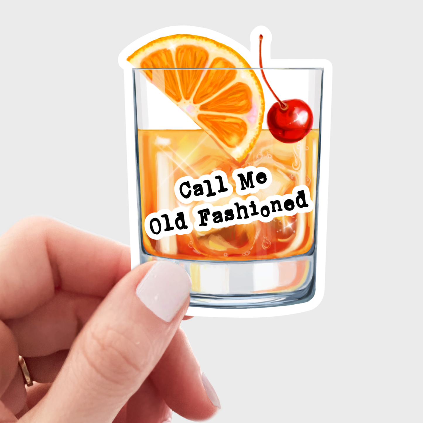 Call Me Old Fashioned Sticker