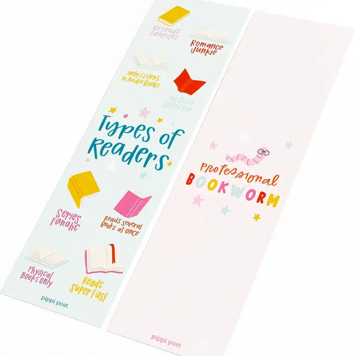 Types of Readers Bookmark Set