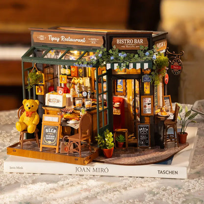 Tipsy Restaurant Miniature House