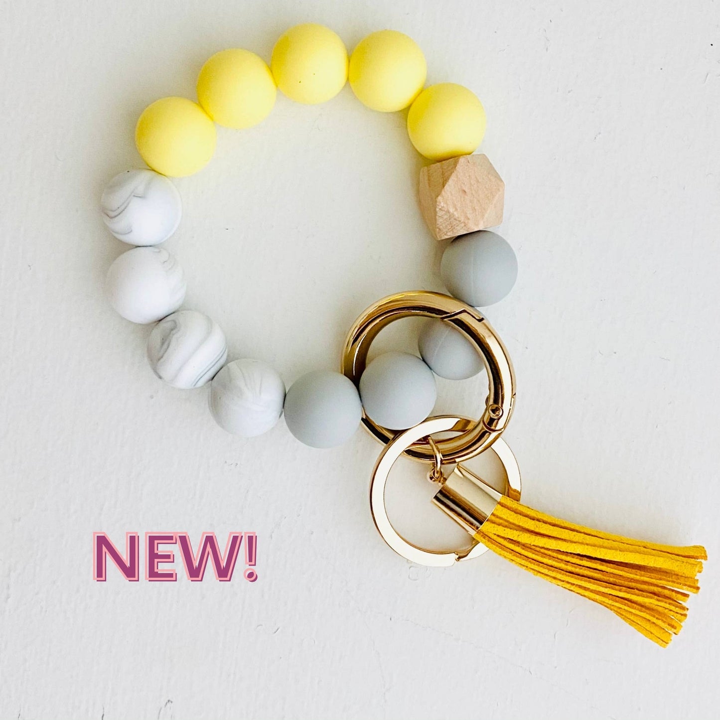 Baby Pink Bangle Keychain