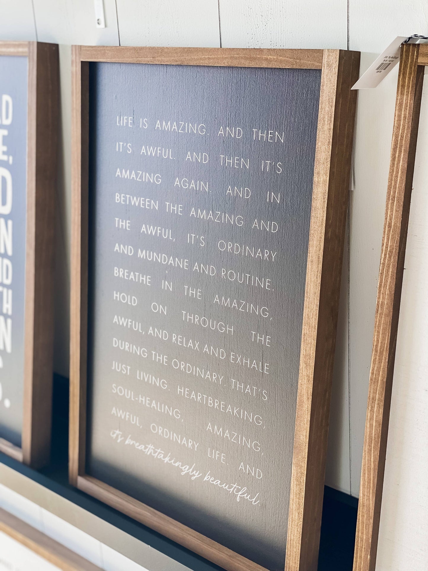 Life Is Amazing Wall Art