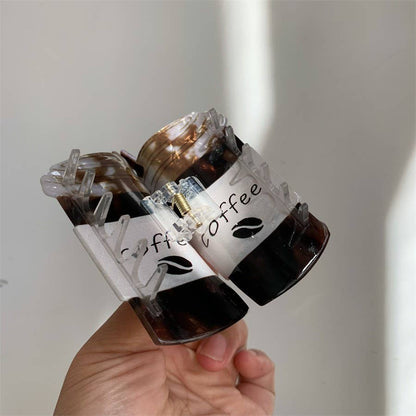 Coffee Cup Hair Claw