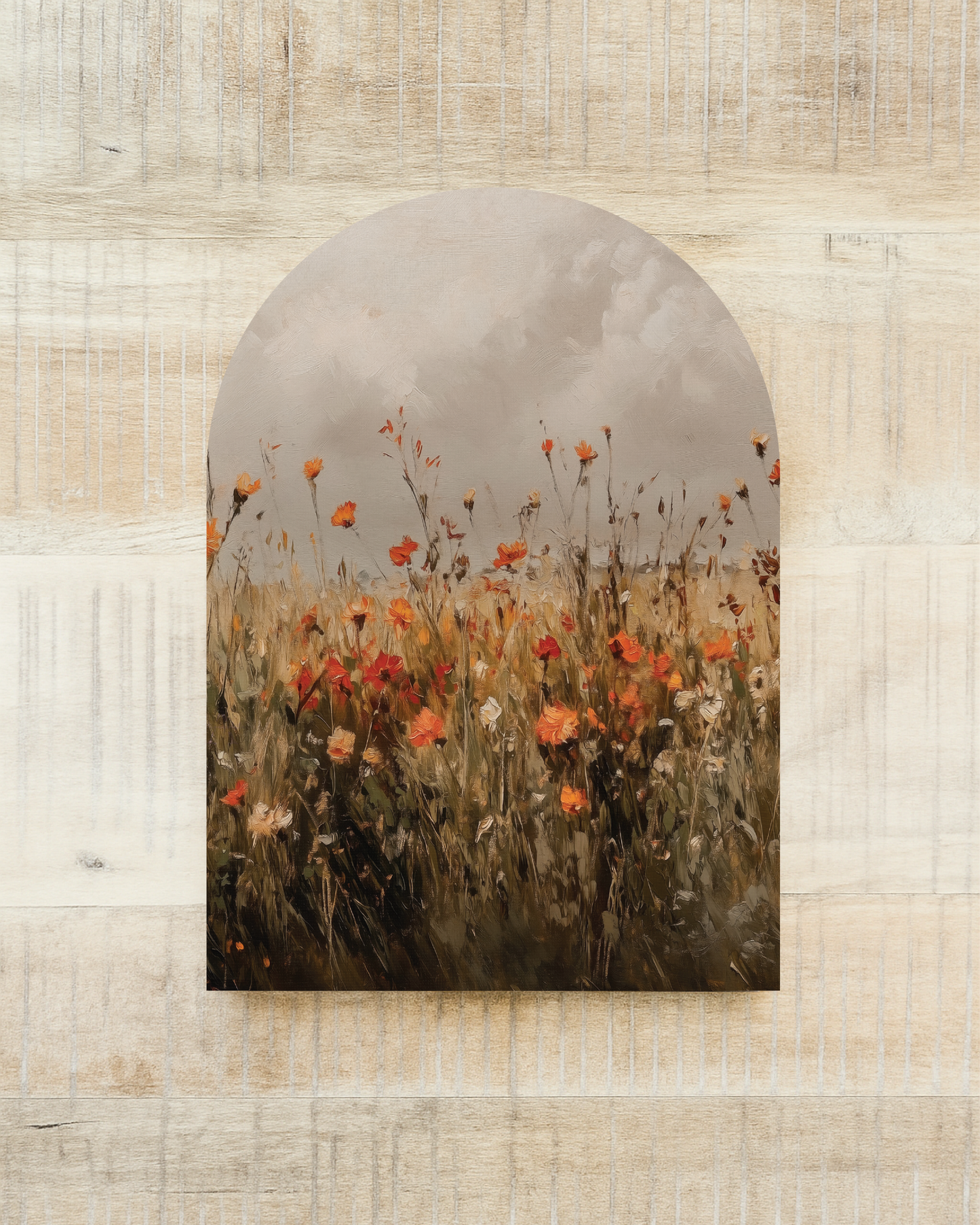 Fall Wildflower Field Arch: Small