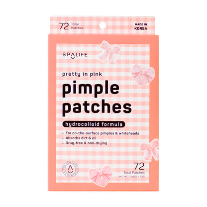 Pretty in Pink! Hydrocolloid Pimple Patches