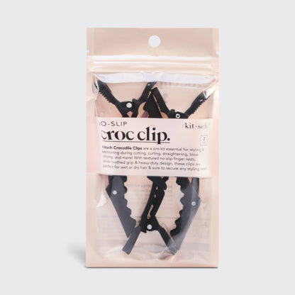 Black No Slip Crocodile Clip