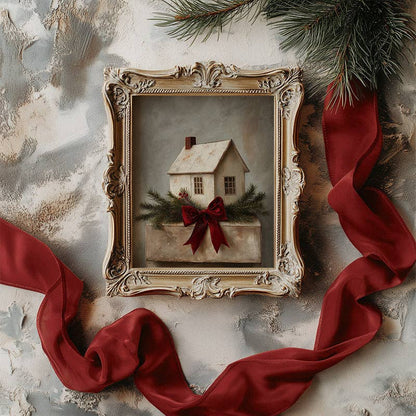 Velvet Bow House Art Print: 5x7