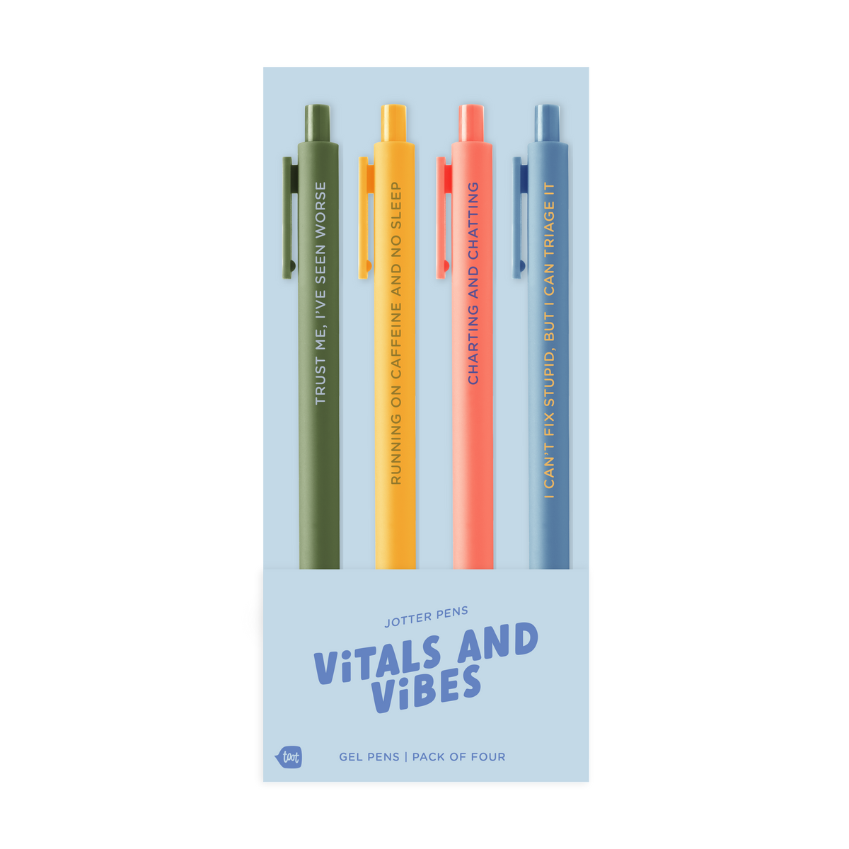 Vitals & Vibes Jotter Set