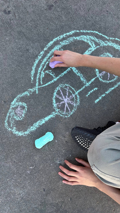 Car Sidewalk Chalk