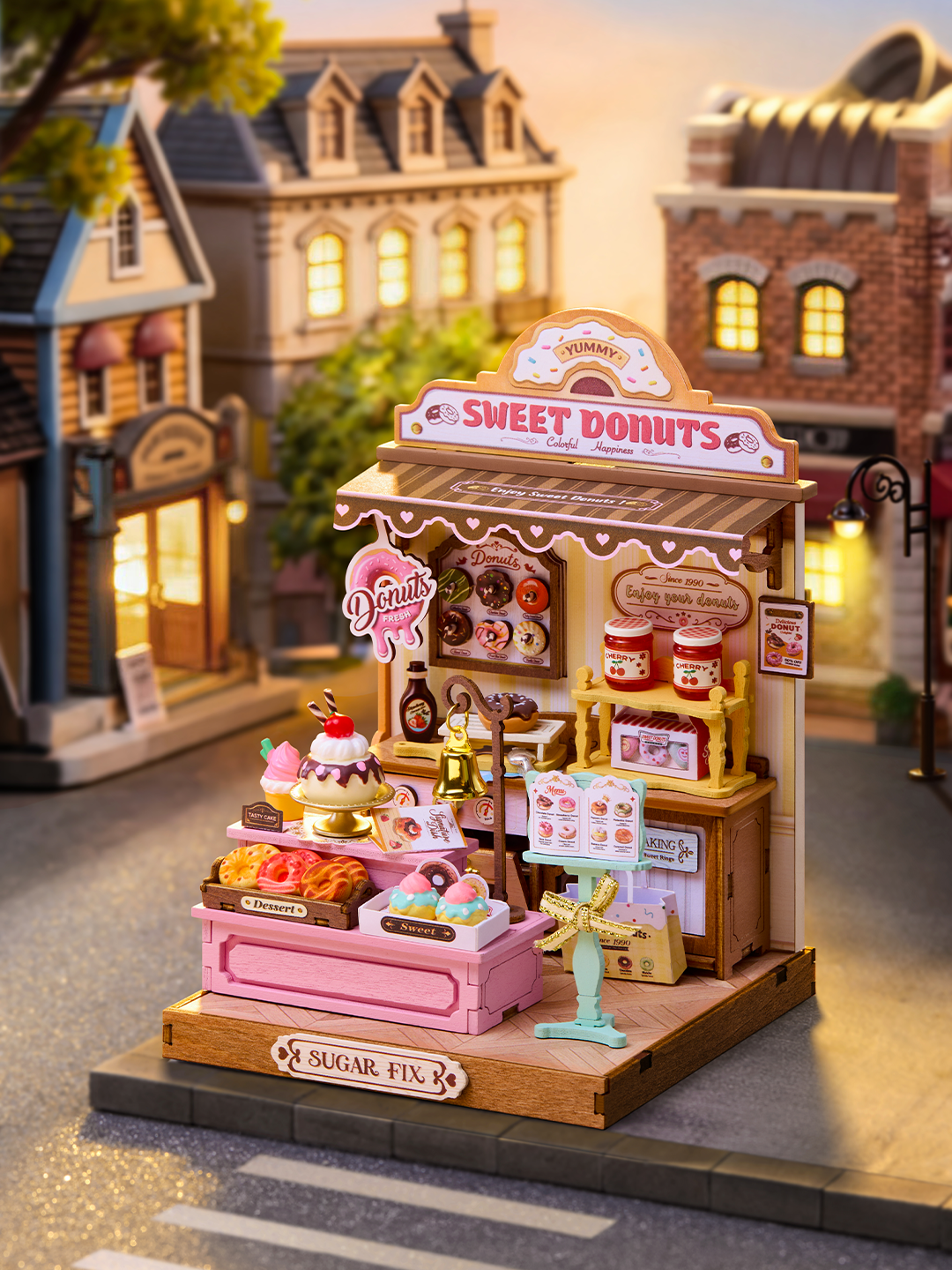 Sweetie's Donut Shop Miniature House