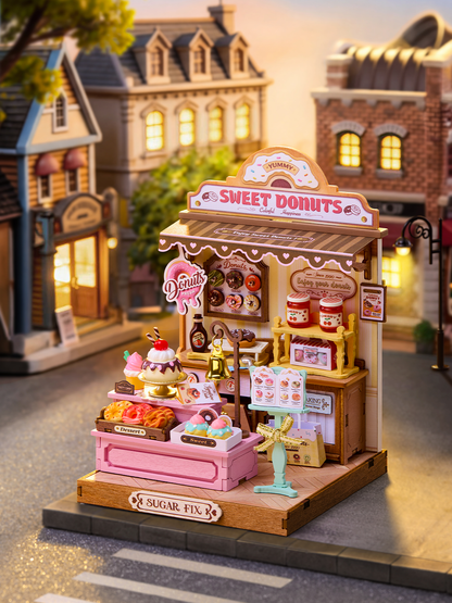 Sweetie's Donut Shop Miniature House