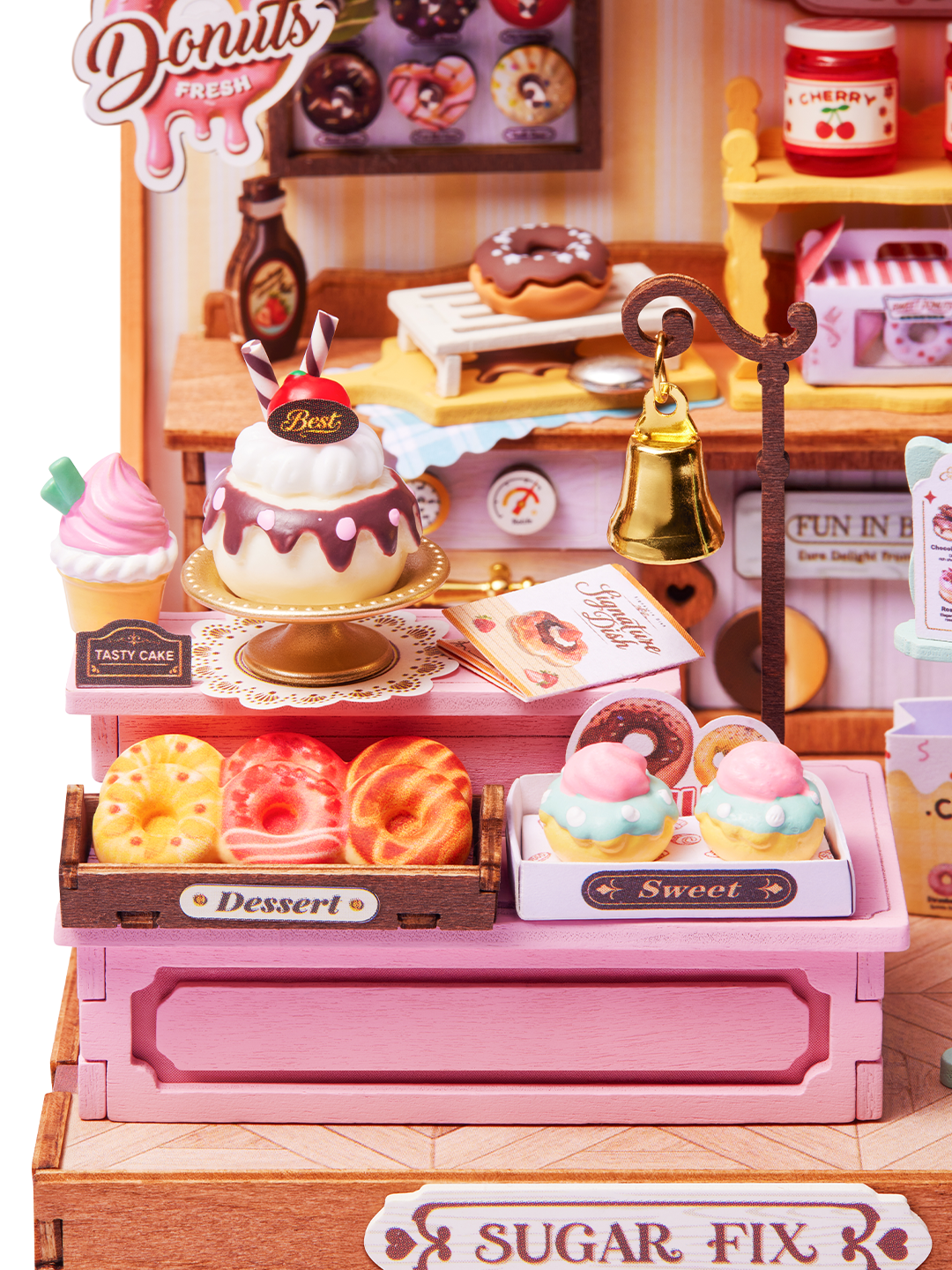 Sweetie's Donut Shop Miniature House
