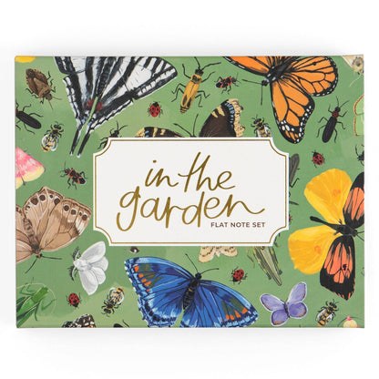 In The Garden Flat Note Set