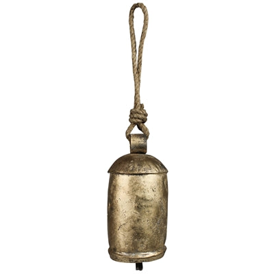 Large Chaulk Brass Bell w/Rope