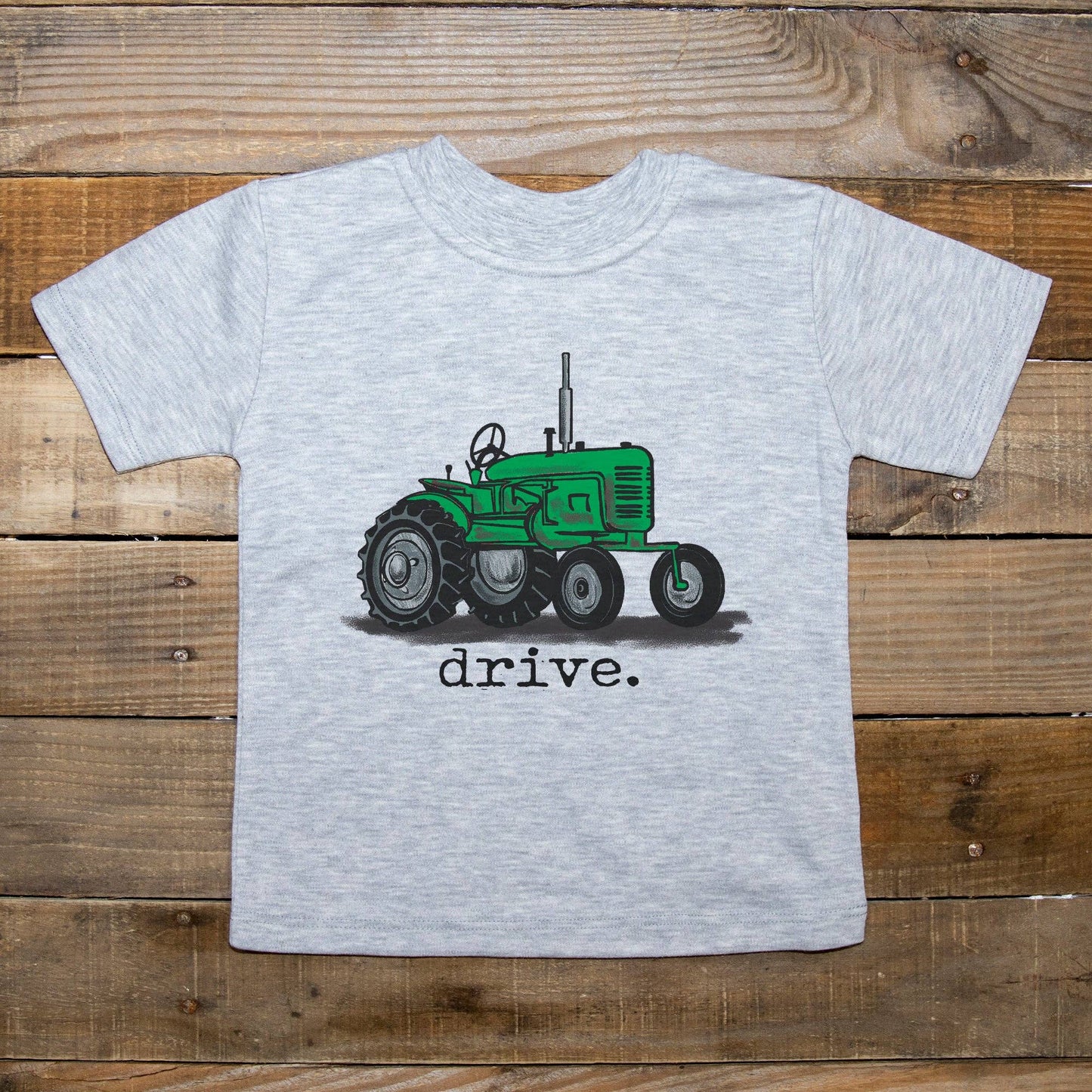 "Drive" Green Tractor Tee