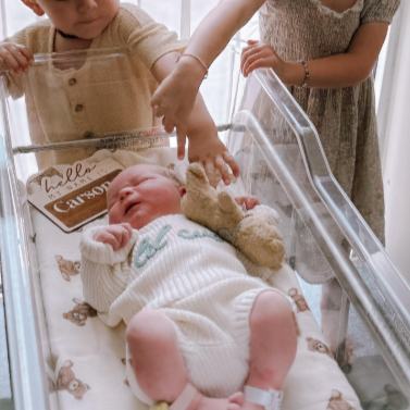 Teddy Bear Muslin Swaddle Blanket