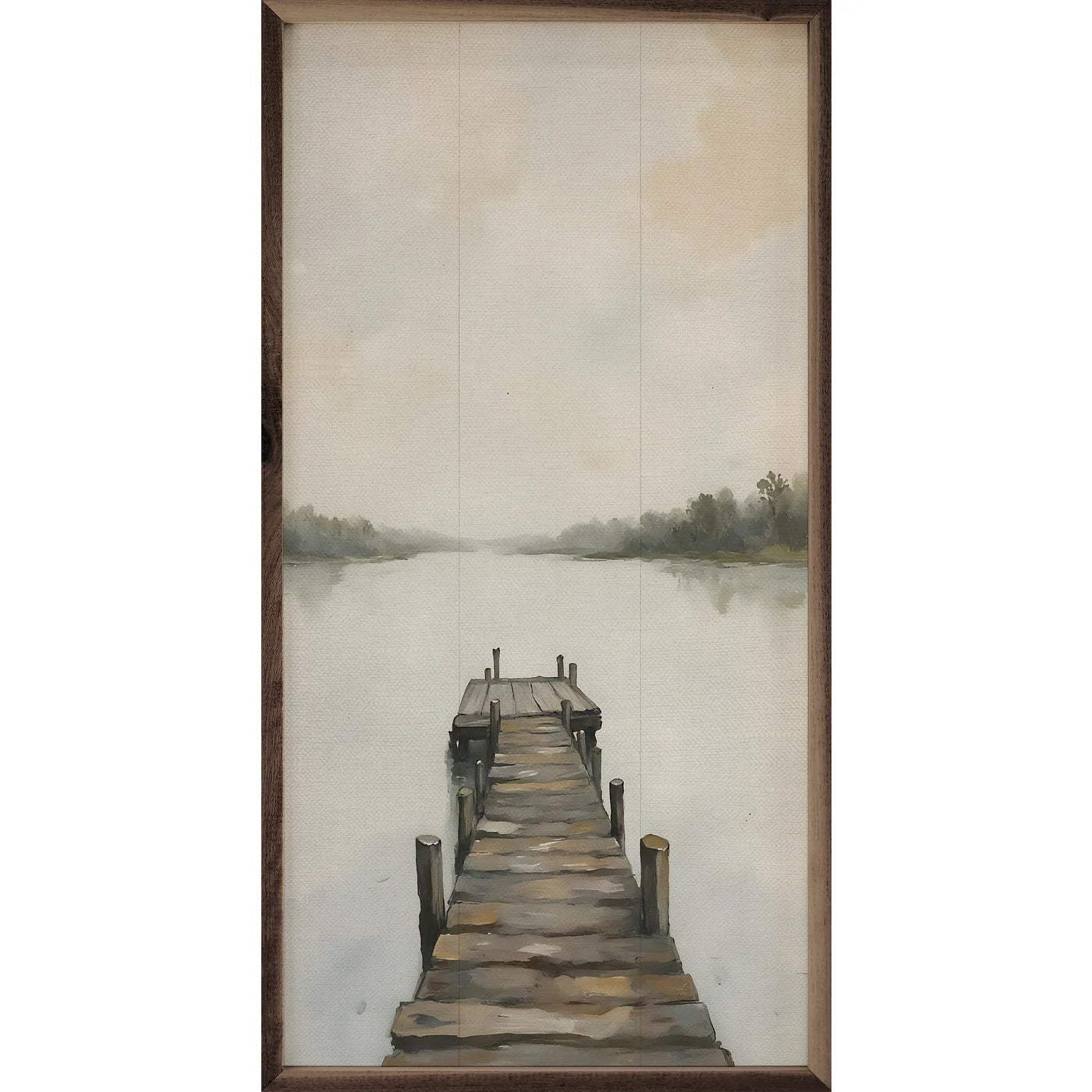 Dock On The Lake Sign