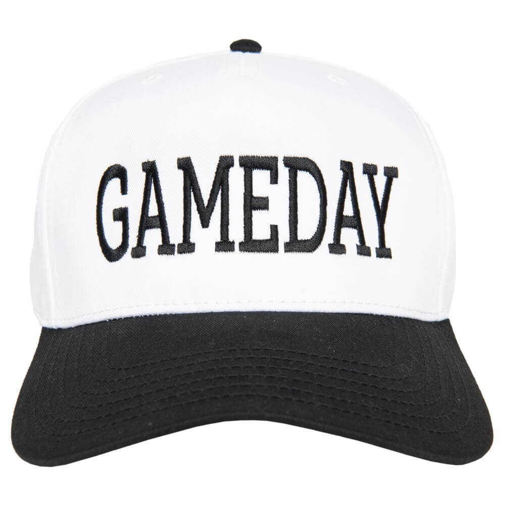 GameDay Black & White Trucker Hat