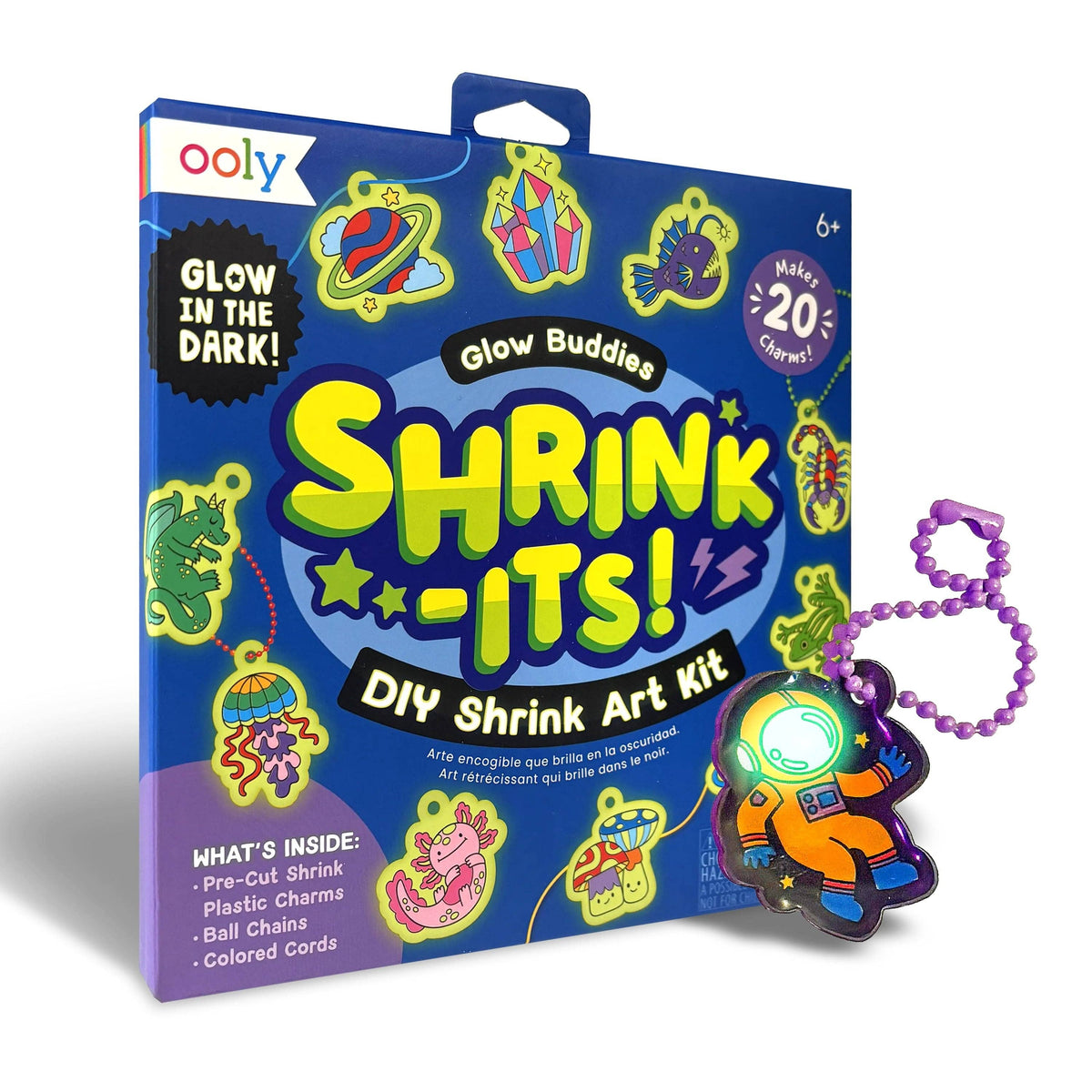 Glow Buddies Shrink-Its! DIY Shrink Art Kit