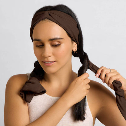 Chocolate Set & Flow Heatless Curling Headband