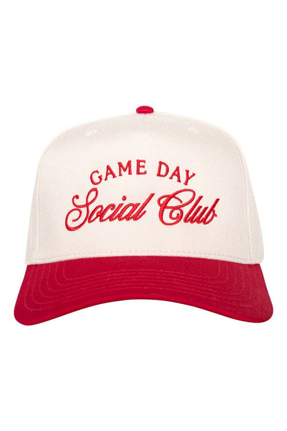Game Day Social Club Maroon Trucker Hat