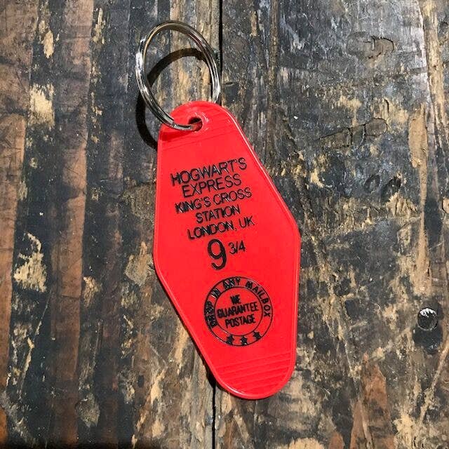 Hogwart's Express Motel Key Fob