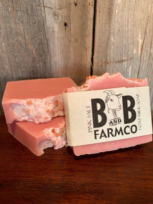 Pink Salt Goat Milk Soap