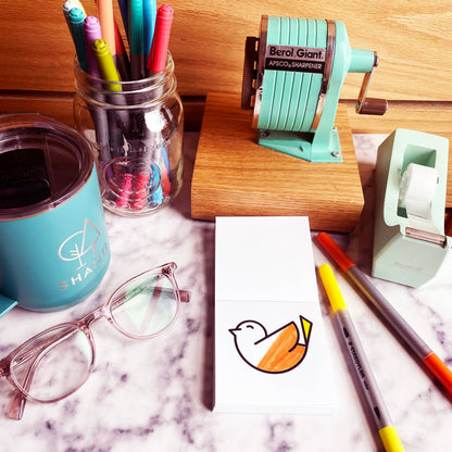 Birds Bugs and Botany Mini Coloring Book