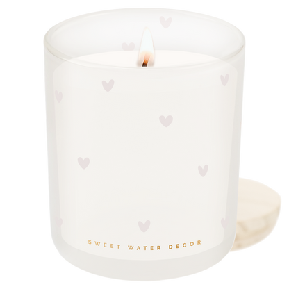 All Over Hearts Soy Candle