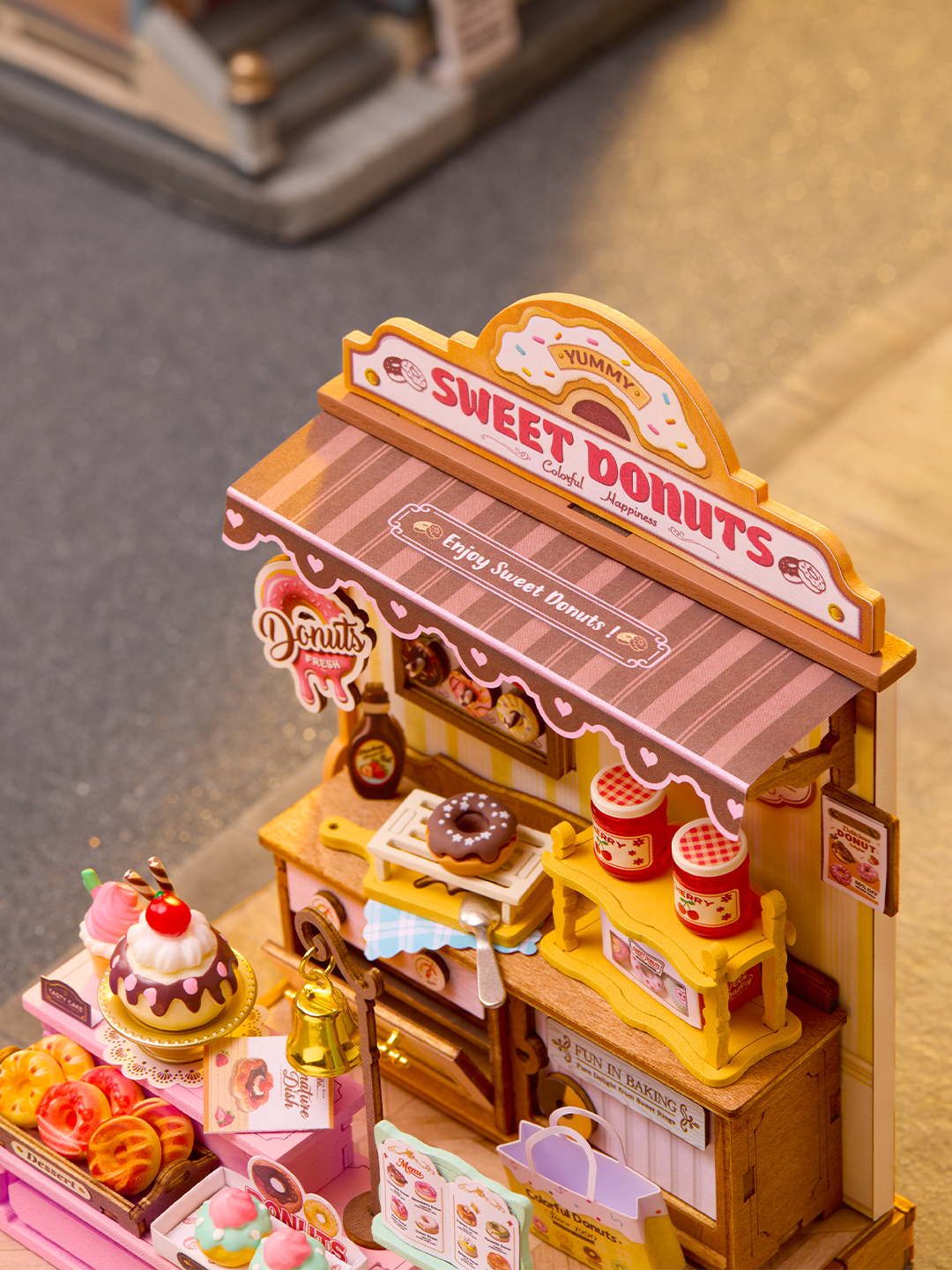 Sweetie's Donut Shop Miniature House