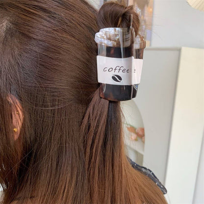 Coffee Cup Hair Claw