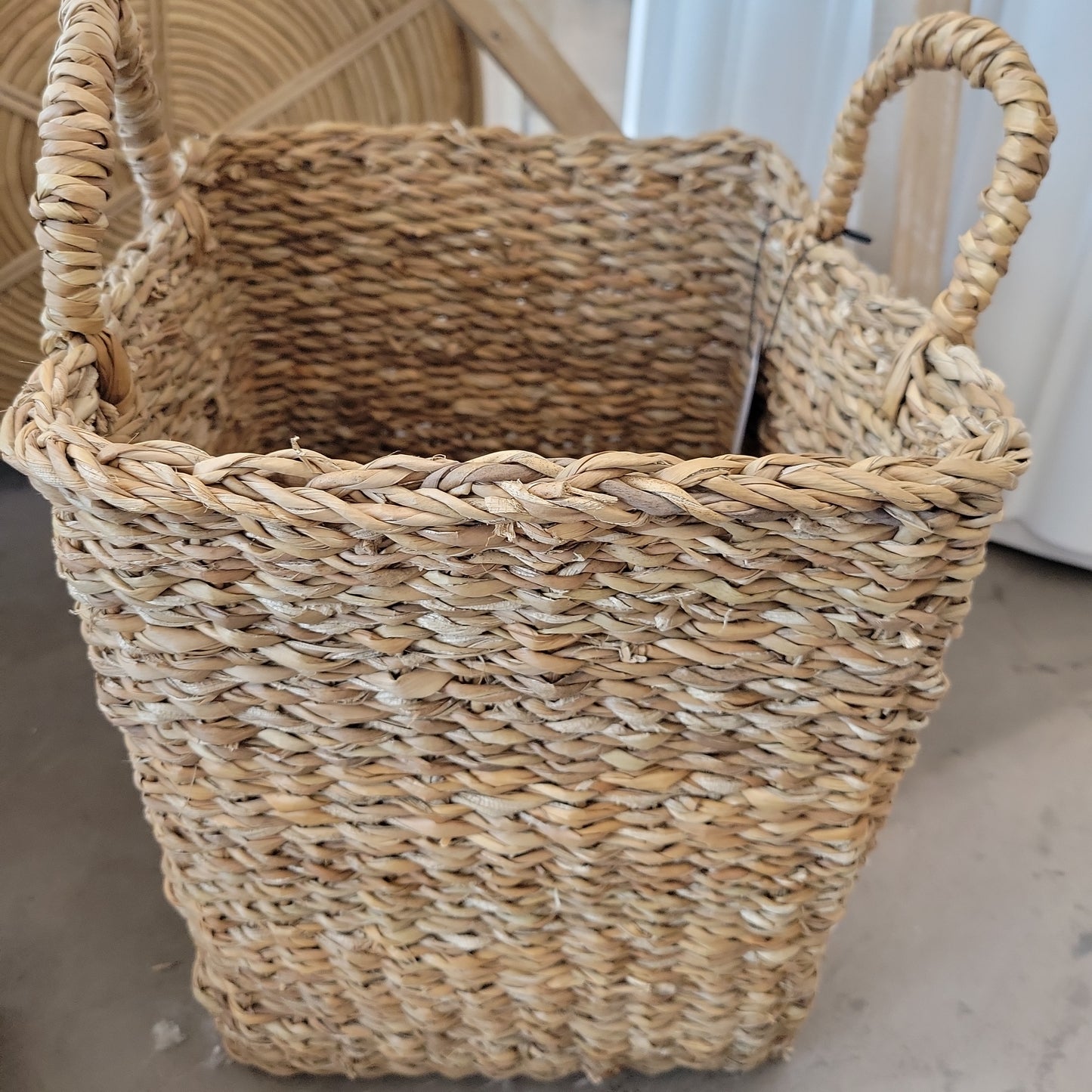 Rectangle Basket with Handles