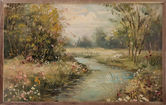 Spring Stream Sign
